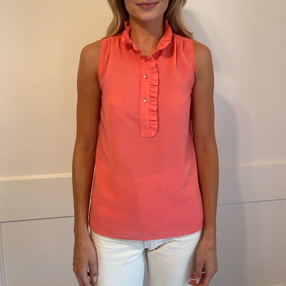 J Crew coral top - Picture 3 of 3